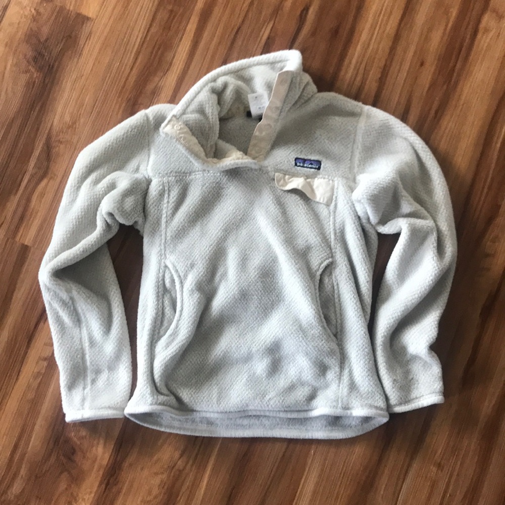 Off white Patagonia pullover